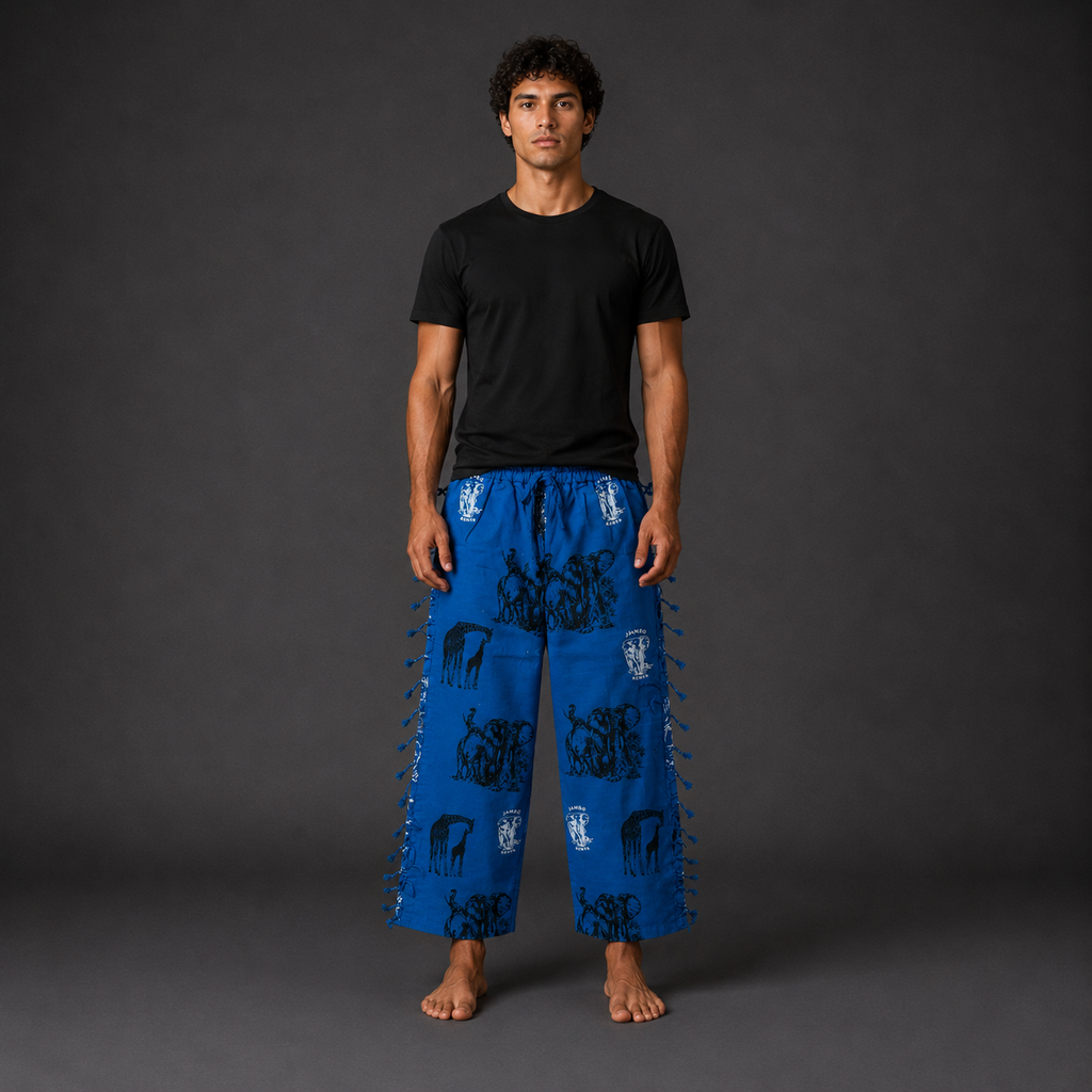 Blue + Safari Pants