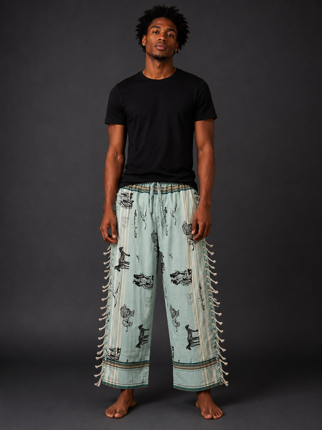 Sage Blue + Safari Pants