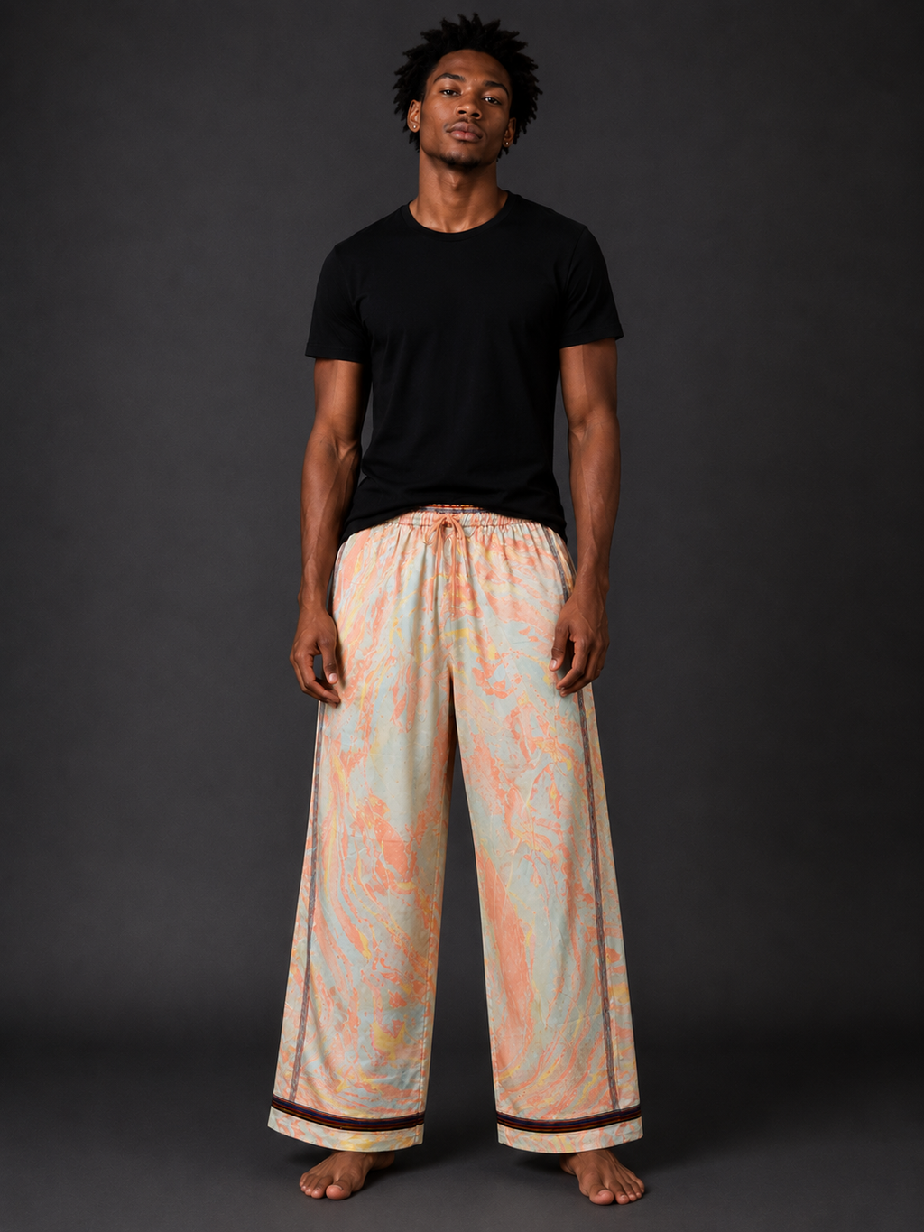 Trippy Pastel + Creamy Swirls Pants