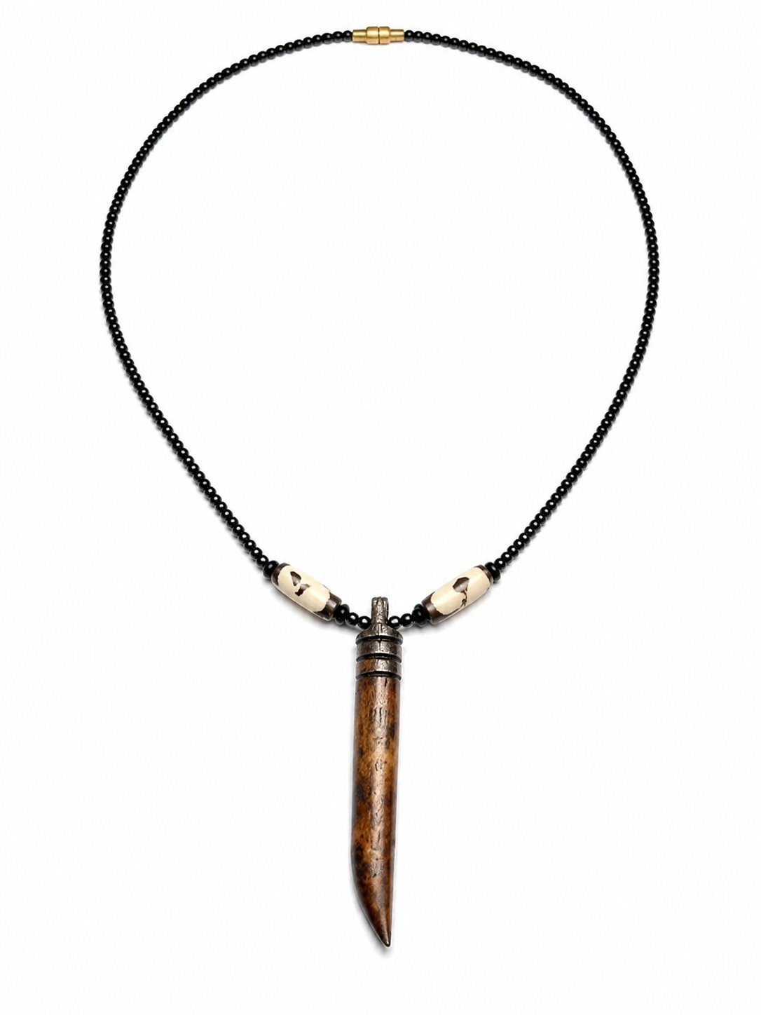Pointed Carved Necklace