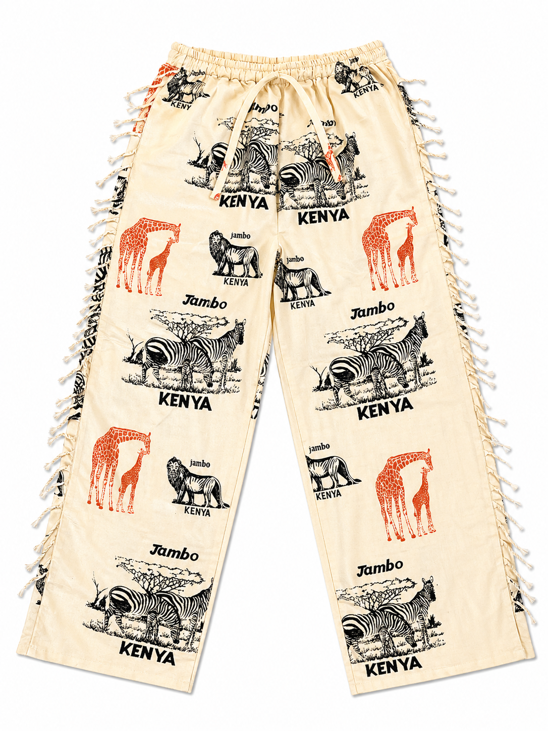 Cream + African Safari Pants