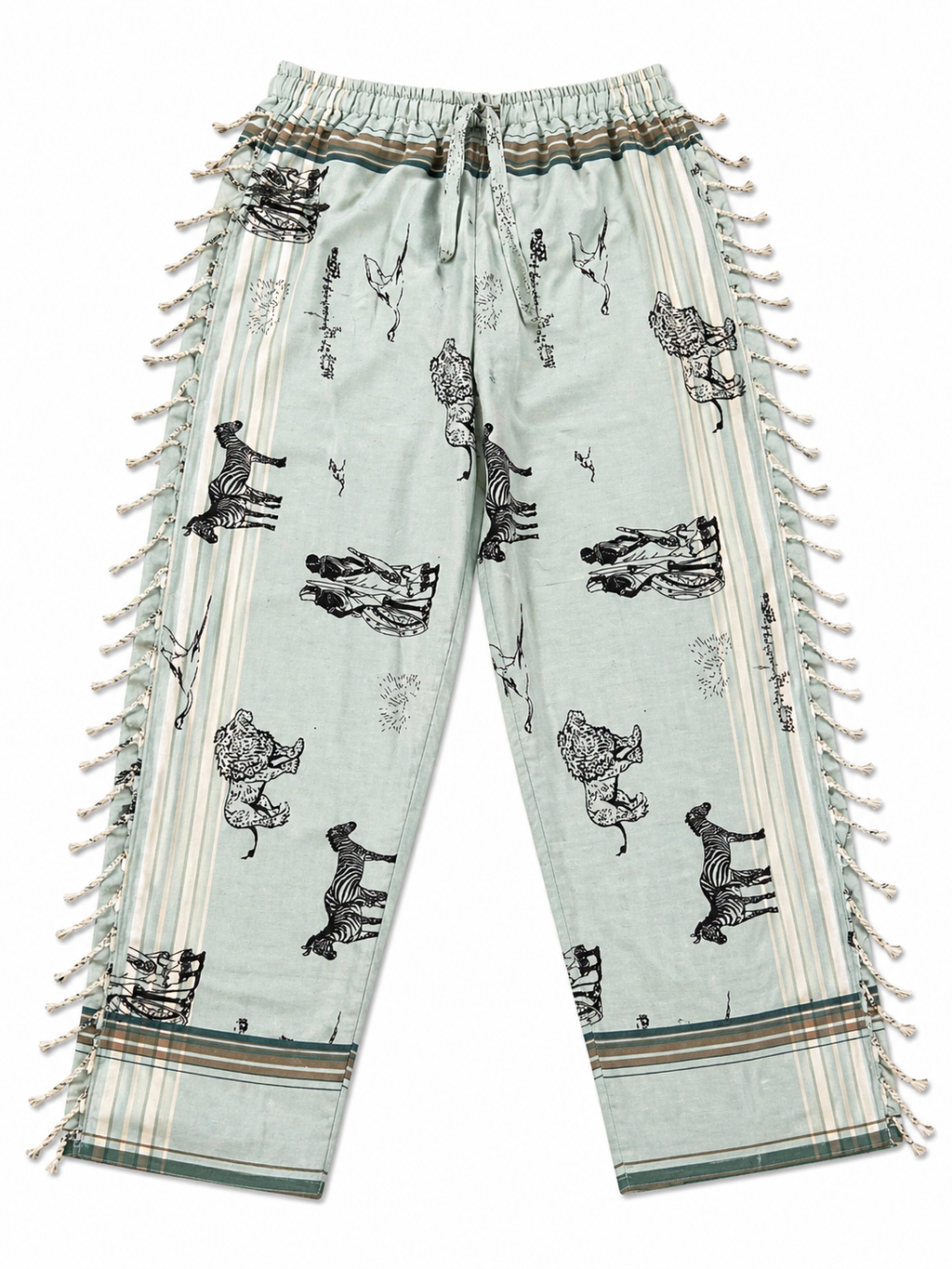 Sage Blue + Safari Pants