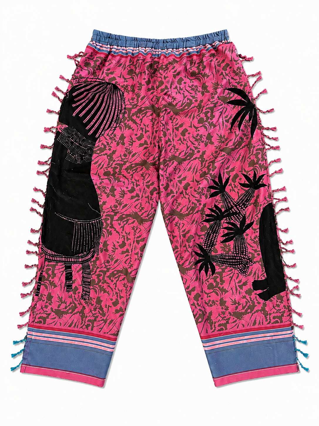 Pink + Blue - Baby Graphic Pants
