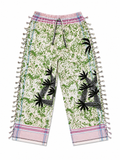 Green + Pink Baby Graphic Pants